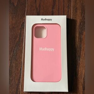 MADHAPPY iPhone 12/12 Pro PINK Silicone Case Protector NEW IN BOX